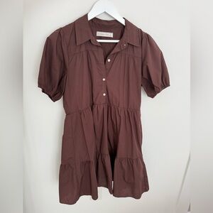 Chocolate Shirt Dress